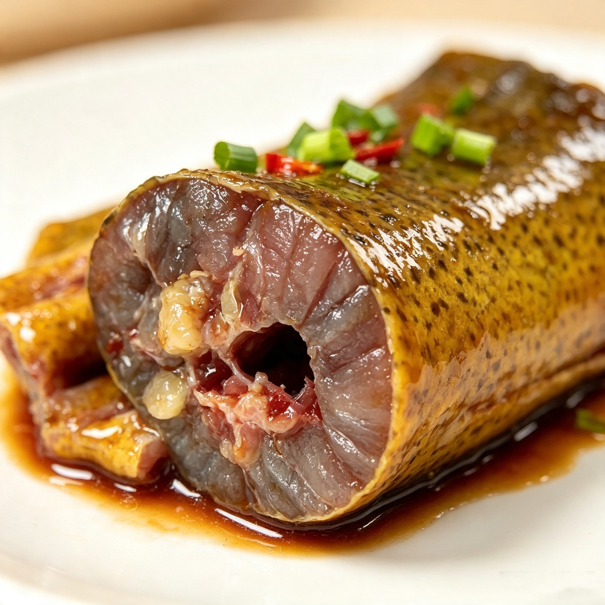 Frozen Cut Eel Pieces - Meaty Segments for Braise & Stew