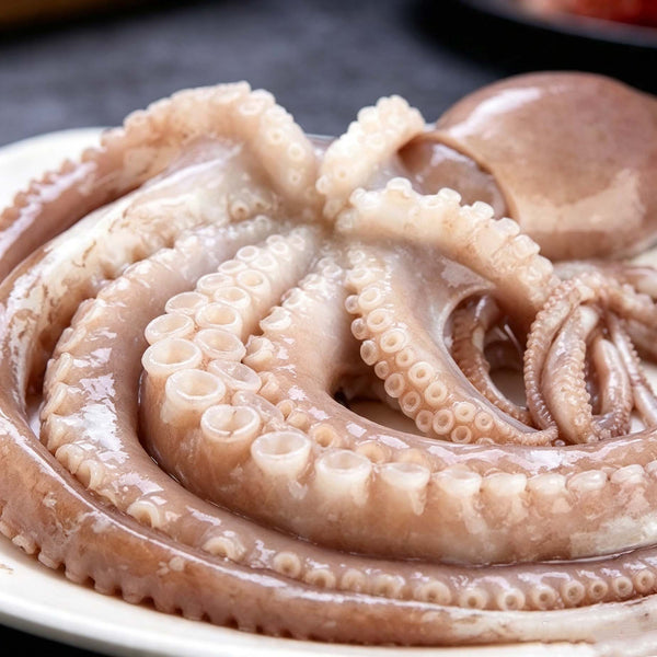 Pre-Cleaned Whole Octopus - Firm, Bouncy & Grill Ready