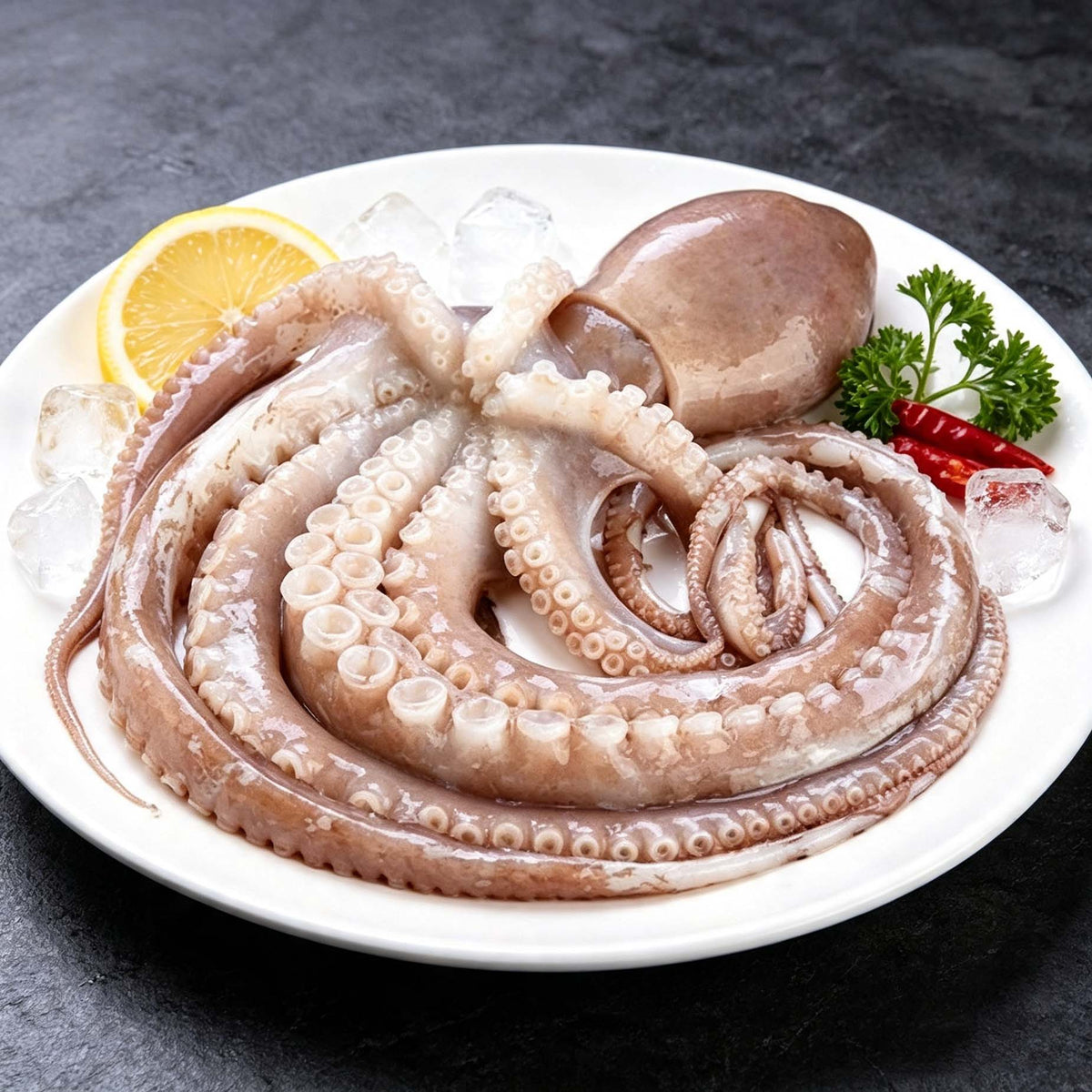 Pre-Cleaned Whole Octopus - Firm, Bouncy & Grill Ready